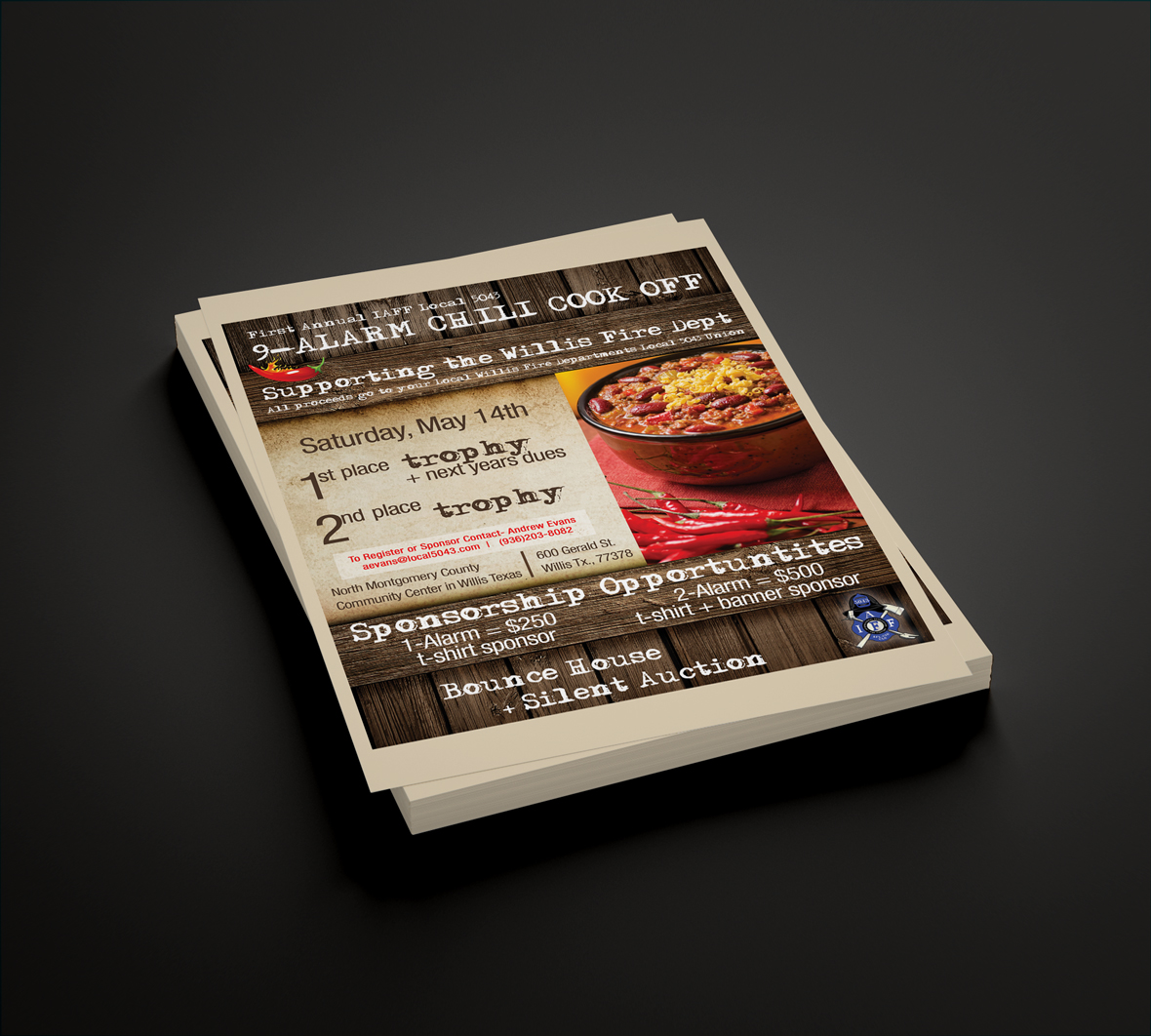 Willis Fire Dept Chili Cookoff